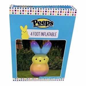 PEEPS 4 Foot Inflatable Bunny Ombré